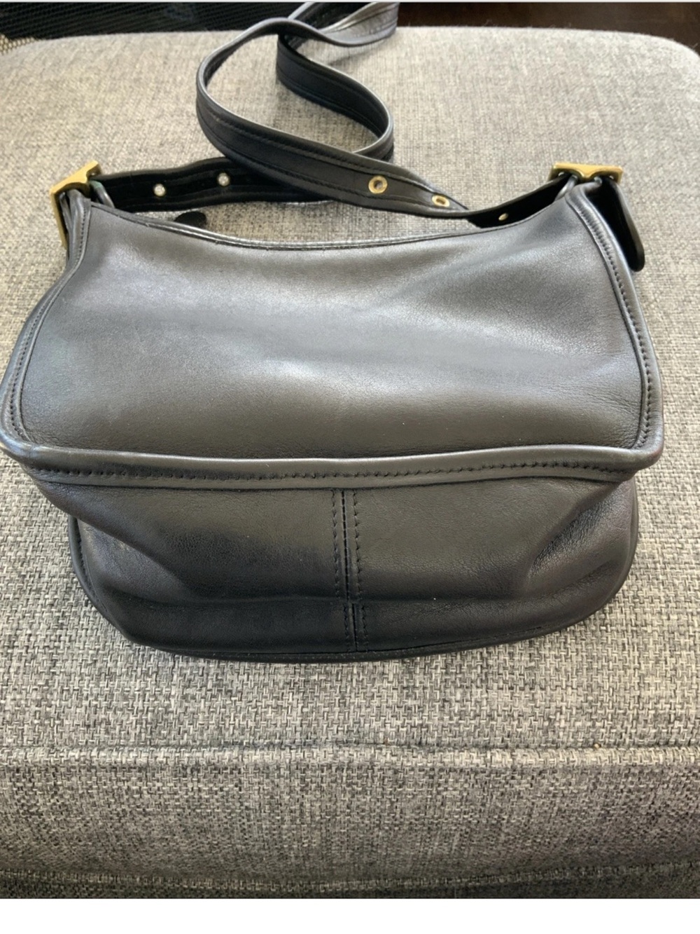 Vintage Coach 9950 Janice Legacy Black leather Crossbody Shoulder Bag - Picture 3 of 7